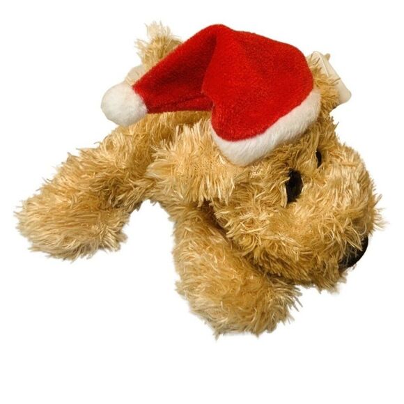 Jerry Elsner Velvet Touch Collection Christmas Plush Dog Stuffed Toy SPICE - Picture 3 of 9
